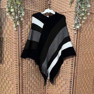 Chic Poncho Sweater